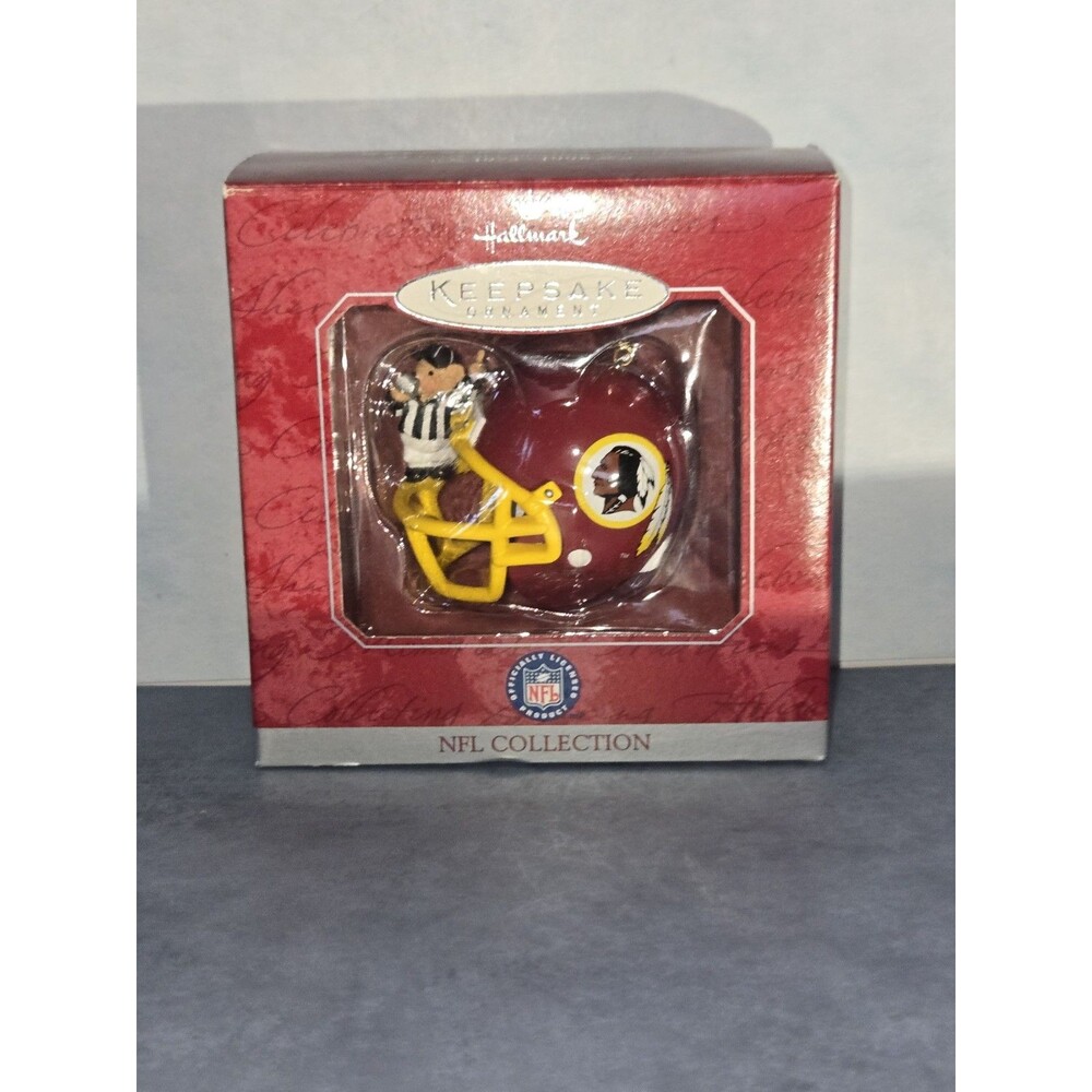 Hallmark Keepsake 1998  Washington Redskins Ornament  (T-C)